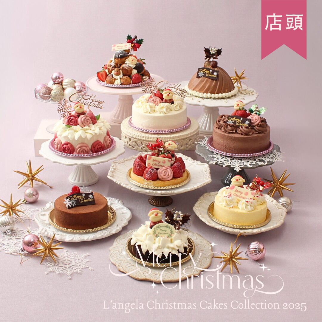 店頭専用】クリスマスケーキ2025ご案内 | バラのマドレーヌのお店